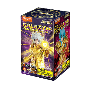 Boneco Saint Seiya Galaxy Versão 04 Zodíaco Dourado - Blokees