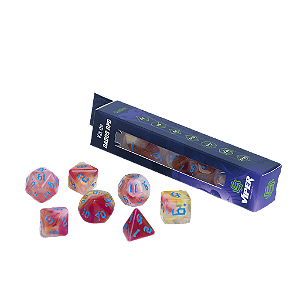Kit de Dados RPG 7 unid - Viper