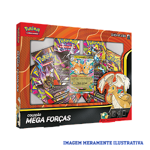 Box Coleção Mega Forças Mega Dragonite - Pokémon