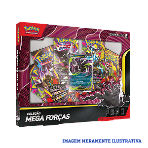 Box Coleção Mega Forças Mega Darkrai - Pokémon