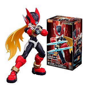 Boneco Mega Man Zero blocos de Montar Articulado - Blokees