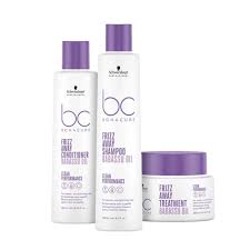 Kit Schwarzkopf Professional BC Bonacure Clean Performance Frizz Away Trio (3 Produtos)