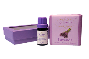 Kit Óleo Essencial + Sabonete de Lavanda