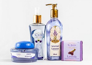 Kit Cuidados Com o Corpo Lavanda