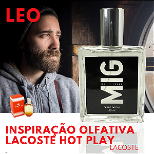 Perfume LEO Inspirado no Lacoste Hot Play 50 ml