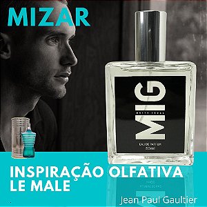 Perfume Mizar Inspirado no Le Male 50ml