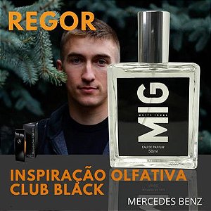 Perfume Regor Inspirado no Club black Mercedes Benz 50ml