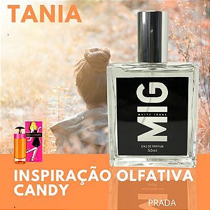 Perfume Tania Inspirado no Candy Prada 50ml