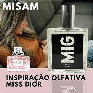 Perfume Misam Inspirado no Miss Dior 50ml