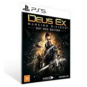 DEUS EX Mankind Divided - PS5 - PSN MÍDIA DIGITAL
