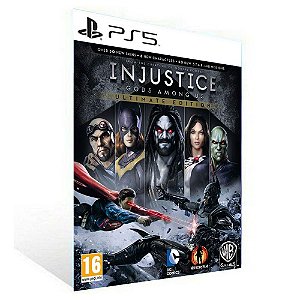 INJUSTICE GODS AMONG US ULTIMATE EDITION - PS5 - PSN MÍDIA DIGITAL