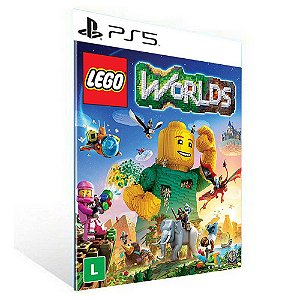 LEGO WORLDS - PS5 - PSN MÍDIA DIGITAL