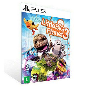 Little big Planet 3 - PS5 INGLÊS  - PSN Mídia Digital