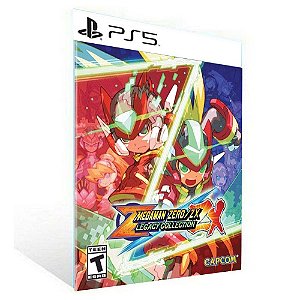 MEGA MAN ZERO/ZX LEGACY COLLECTION - PS5 - PSN MÍDIA DIGITAL