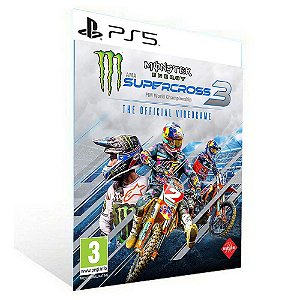 Monster Energy Supercross - The Official Videogame 3 - PS5 - PSN MÍDIA DIGITAL