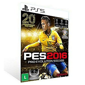 PES 16 - PS5 - PSN MÍDIA DIGITAL