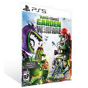 PLANTS VS ZOMBIES GARDEN WARFARE - PS5  - PSN MÍDIA DIGITAL