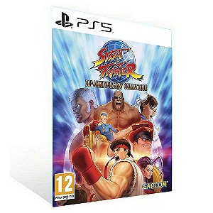 Street Fighter 30th Anniversary Collection - PS5 - PSN  Mídia Digital