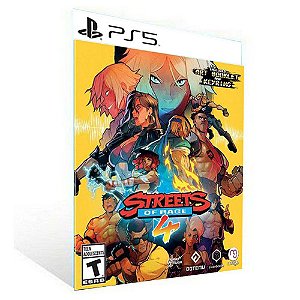 STREETS OF RAGE 4 - PS5 -  MÍDIA DIGITAL