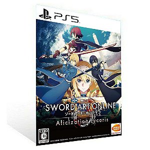SWORD ART ONLINE Alicization Lycoris -  PS5 PSN MÍDIA DIGITAL