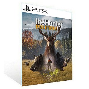 THEHUNTER CALL OF THE WILD - PS5  - PSN MÍDIA DIGITAL