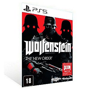 WOLFENSTEIN  THE NEW ORDER - PS5 - PSN MÍDIA DIGITAL