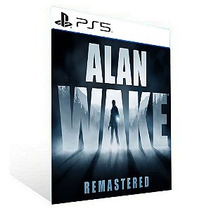 Alan Wake Remastered PS5  - PSN Mídia Digital