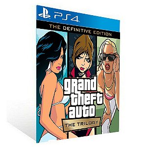 Grand Theft Auto: The Trilogy  - The Definitive Edition GTA - PS4 - PSN MÍDIA DIGITAL