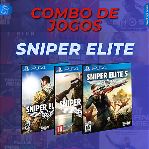 COMBO SNIPER ELITE - PS4 - PSN MÍDIA DIGITAL