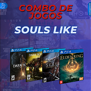 COMBO SOULSLIKE - PS4 - PSN MÍDIA DIGITAL