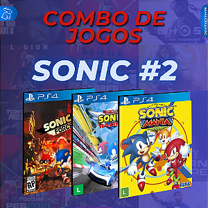 3# COMBO SONIC - PS4 - PSN MÍDIA DIGITAL