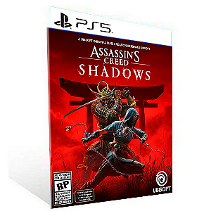 ASSASSIN’S CREED SHADOWS PS5 MÍDIA DIGITAL