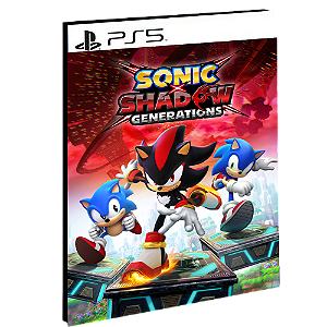 SONIC X SHADOW GENERATIONS - PS5 - PSN MÍDIA DIGITAL