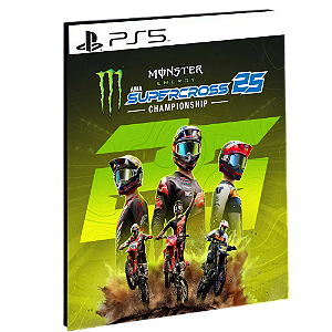 Monster Energy Supercross 25 - The Official Video Game - PS5 - PSN MÍDIA DIGITAL