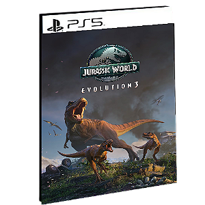 Jurassic World Evolution 3 - PS5 - PSN MÍDIA DIGITAL