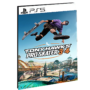 Tony Hawk's™ Pro Skater™ 3 + 4 - Edição Cross-Gen - PS5 - PSN MÍDIA DIGITAL