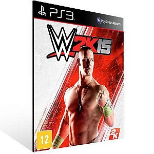WWE 2K15 - PS3 PSN MÍDIA DIGITAL