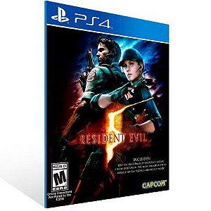 RESIDENT EVIL 5 - PS4  - PSN MÍDIA DIGITAL