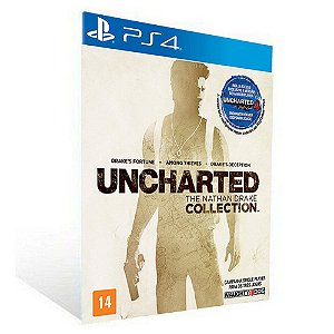 UNCHARTED THE NATHAN DRAKE COLLECTION - PS4  - PSN MÍDIA DIGITAL