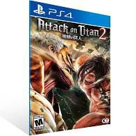 Attack On Titan 2 - Ps4 -  Psn  - Mídia Digital
