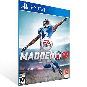 MADDEN NFL 16 STANDARD EDITION - PS4 -  PSN MÍDIA DIGITAL