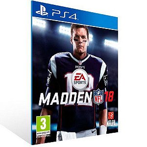 MADDEN NFL 18 STANDARD EDITION - PS4  - PSN MÍDIA DIGITAL