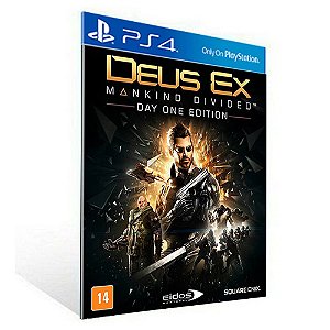 DEUS EX Mankind Divided - PS4 - PSN MÍDIA DIGITAL