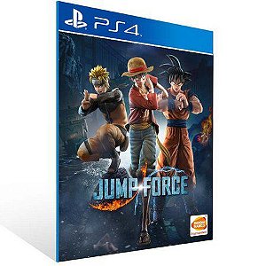 JUMP FORCE - PS4 - PSN MÍDIA DIGITAL