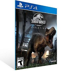 JURASSIC WORLD EVOLUTION - PS4 - PSN MÍDIA DIGITAL