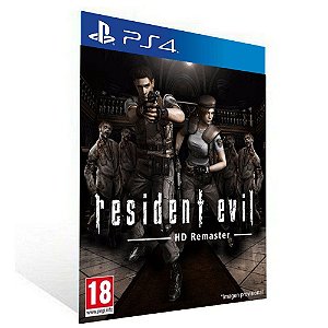 RESIDENT EVIL HD REMASTER - PS4  - PSN MÍDIA DIGITAL
