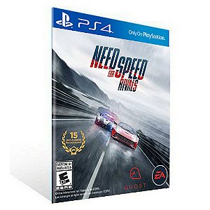 NEED FOR SPEED RIVALS - PS4  - PSN MÍDIA DIGITAL