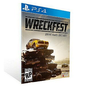 WRECKFEST - PS4  PSN MÍDIA DIGITAL