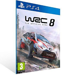 WRC 8 FIA WORLD RALLY CHAMPIONSHIP - PS4  - PSN MÍDIA DIGITAL