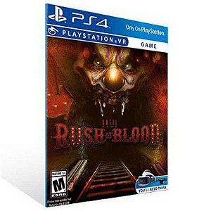 UNTIL DAW RUSH OF BLOOD PS4  - PSN  Mídia Digital